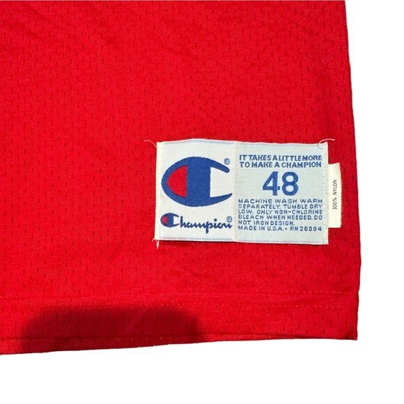 VINTAGE CHAMPION NFL KANSAS CITY CHIEFS FOOTBALL‎ JERSEY LLOYD #19 / SZ 48 |E1 - Picture 3 of 6